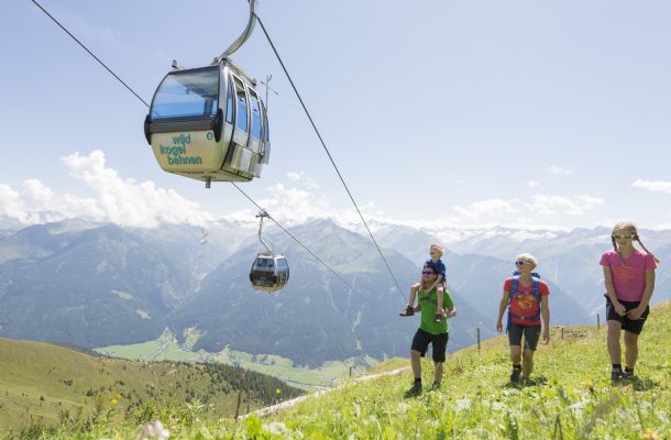 Summer mountain railroads Wildkogel